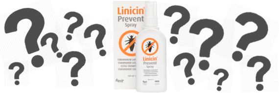 Brugsanvisning til Linicin Prevent Spray holder lus på afstand i mindst 7 timer Brugsanvisning til Linicin Prevent Spray holder lus på afstand i mindst 7 timer