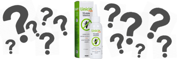 Brugsanvisning til lusebehandling med Linicin Solution Brugsanvisning til lusebehandling med Linicin Solution