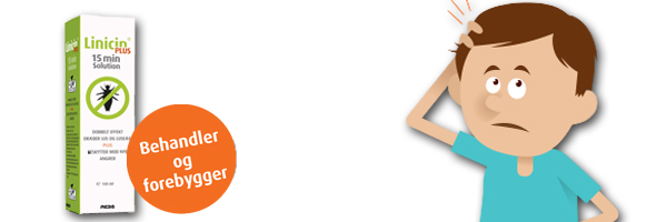 Brugsanvisning til lusebehandling med Linicin PLUS Solution Brugsanvisning til lusebehandling med Linicin PLUS Solution
