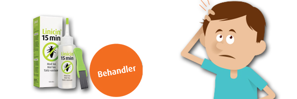 Brugsanvisning til lusebehandling med Linicin Solution Brugsanvisning til lusebehandling med Linicin Solution